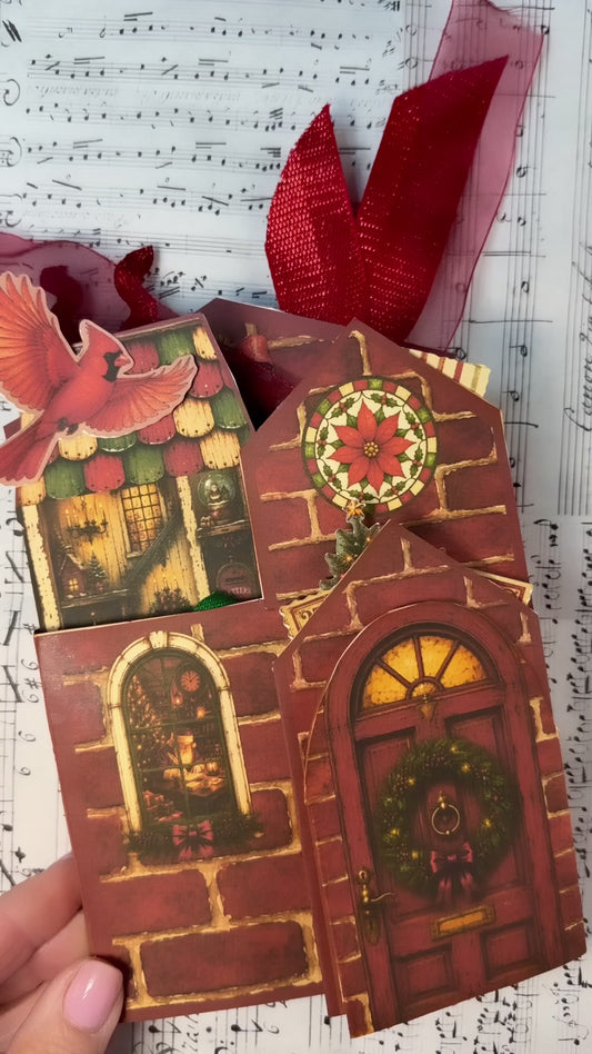 Letters to Santa Printed Flip-Out Folio Kit