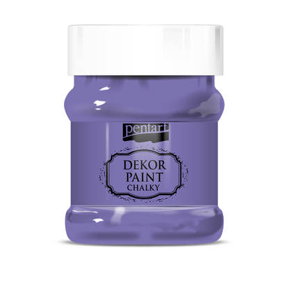 Pentart Dekor Paint Chalky -  Violet - 230ml - Rustic River Home