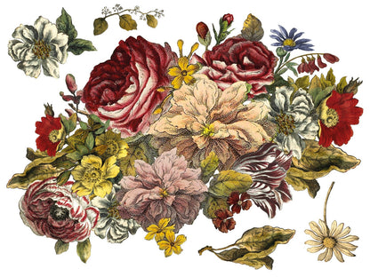 Iron Orchid Designs - Floral Anthology Decor Transfer Pad - Rustic River Home