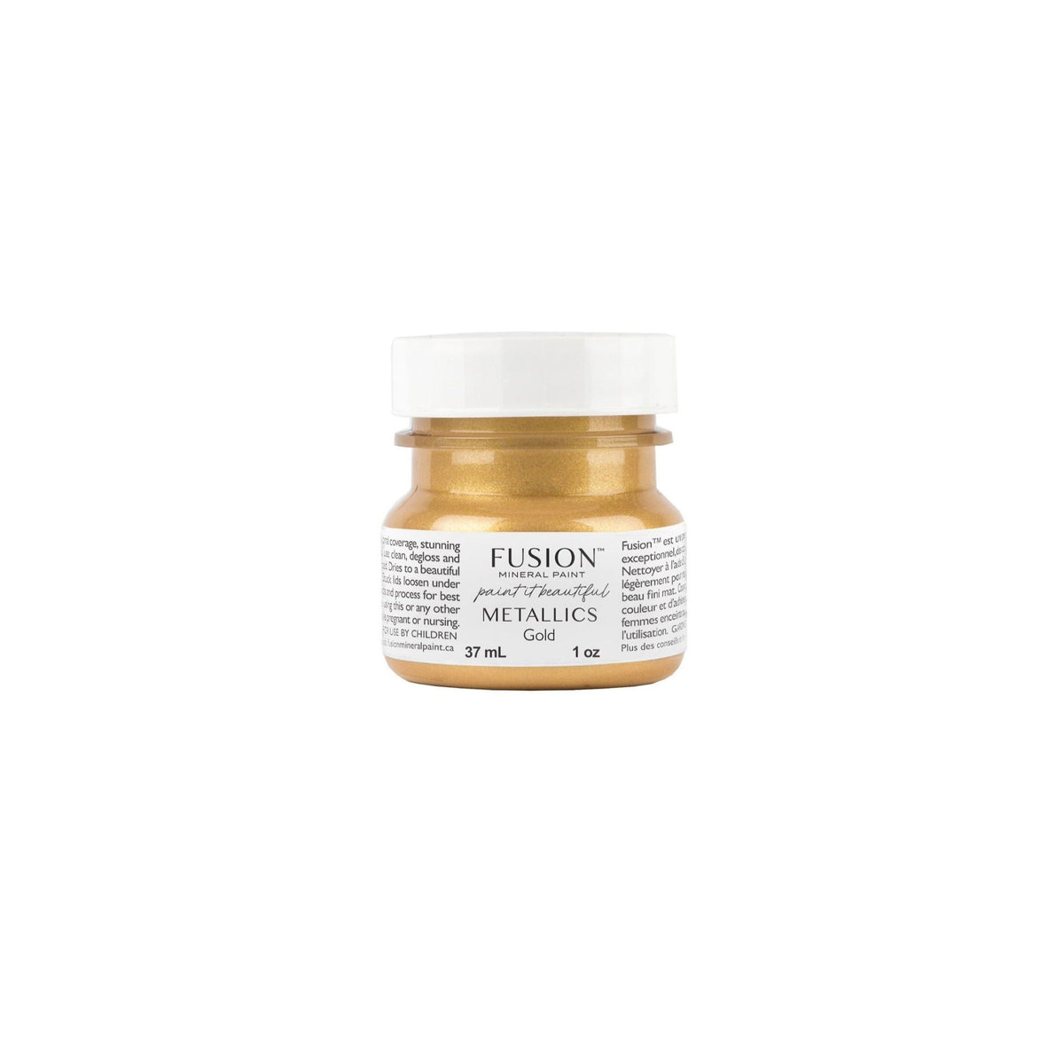 Fusion Mineral Paint - Metallic - Pale Gold - Rustic River Home
