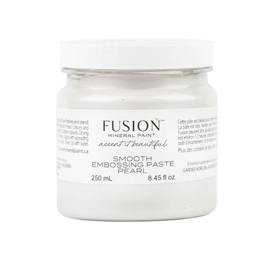 Fusion Smoothing Embossing Paste - Pearl - Rustic River Home