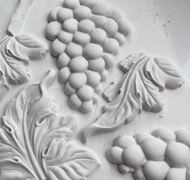 Iron Orchid Designs - Grapes Decor Mould - Rustic River Home