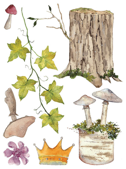 Iron Orchid Designs - Whispering Willow Decor Transfer Pad - Rustic River Home