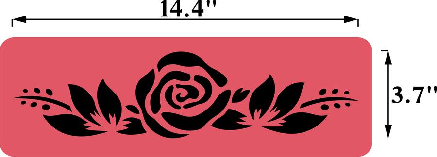 JRV Stencil - Long Flower Set - Rustic River Home