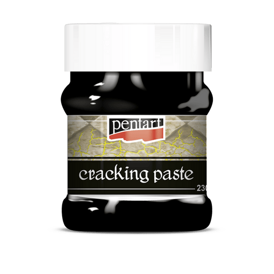 Pentart Cracking Paste - Black - Rustic River Home