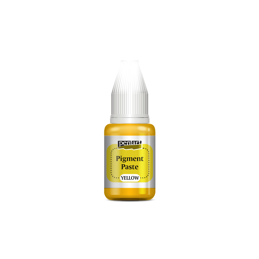 Pentart Pigment Paste - Yellow - Rustic River Home